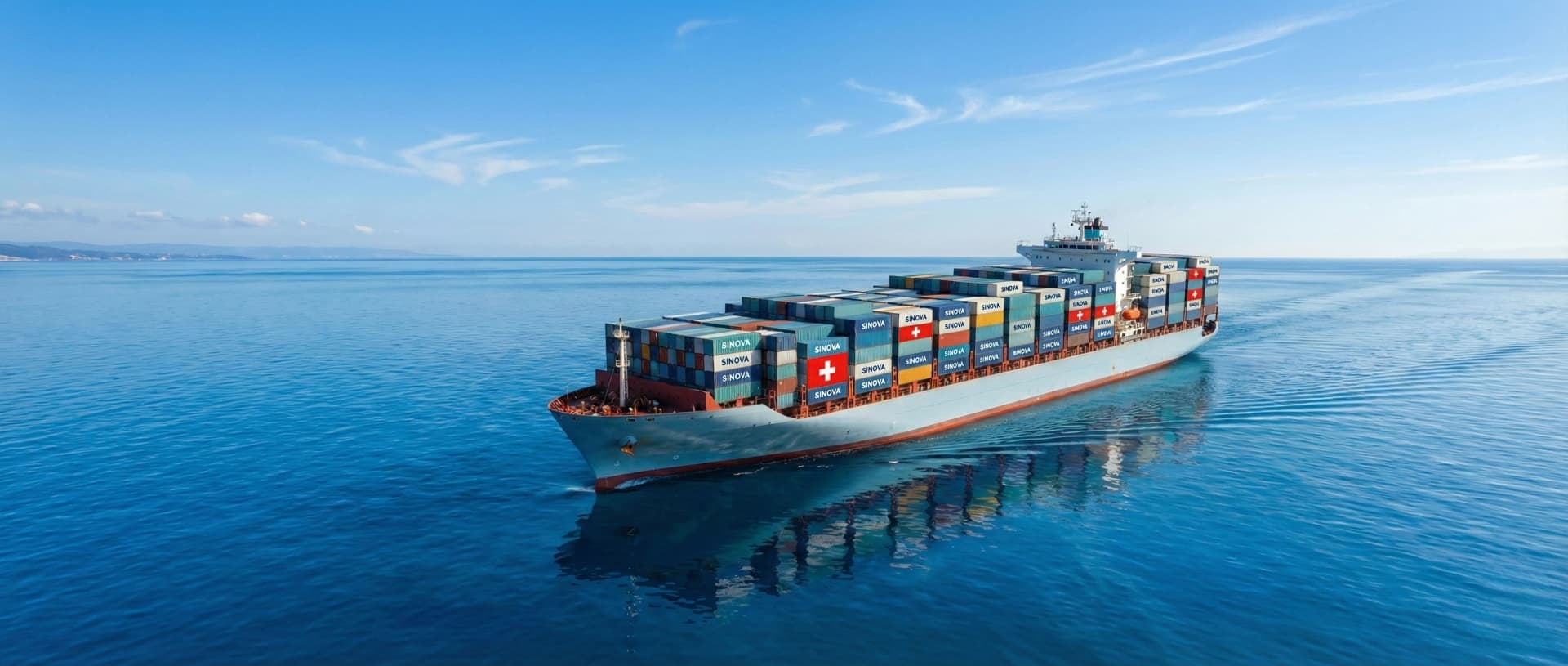 SINOVA MARINE modern corporate headquarters building in Switzerland with architectural design