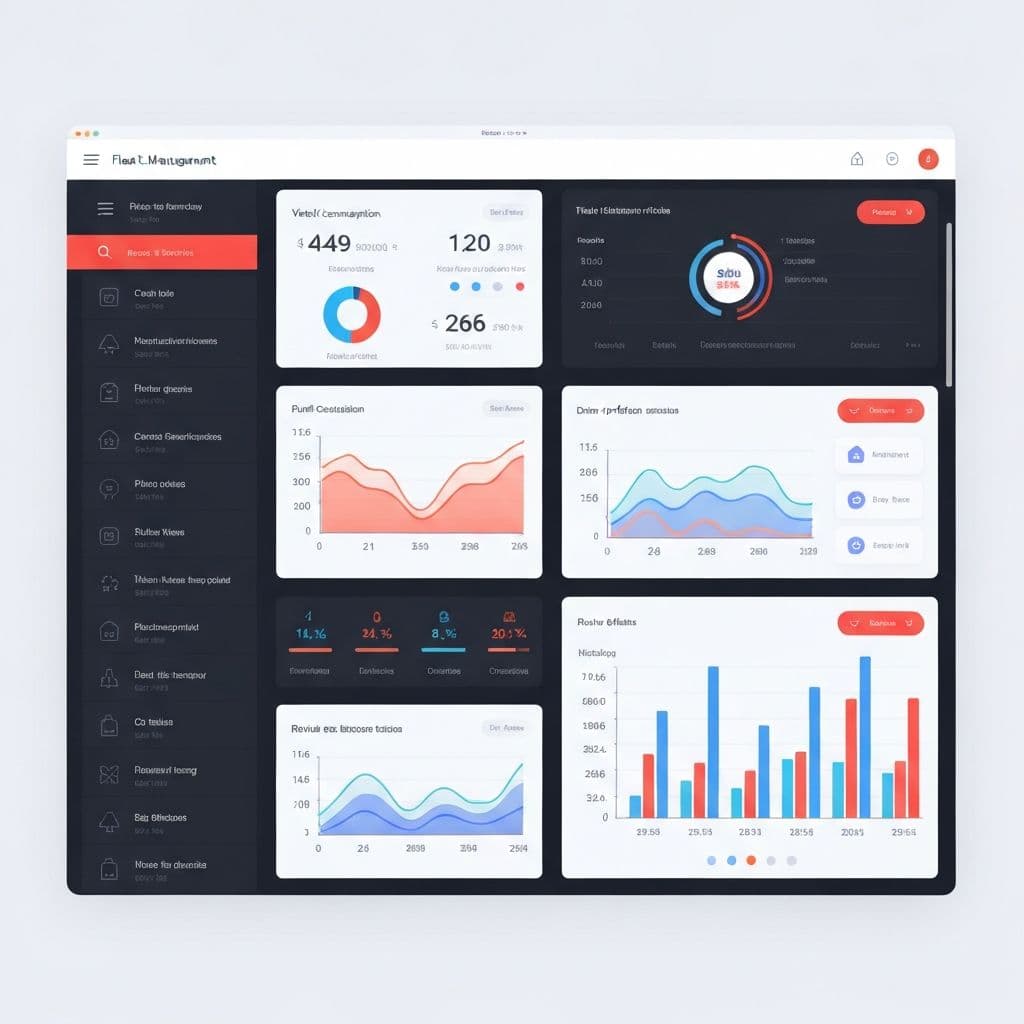 Fleet management dashboard
