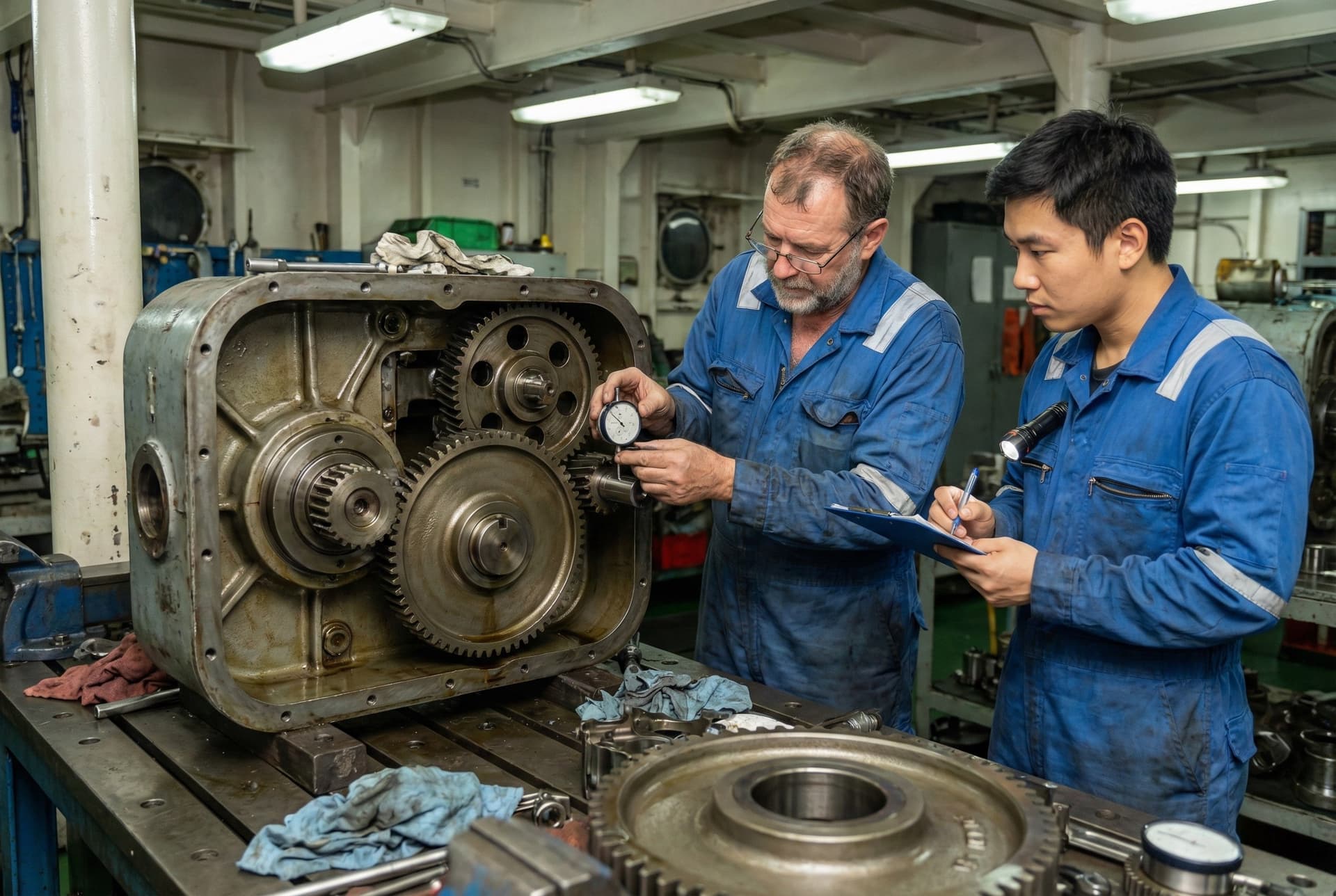 Gear Oils (Mineral EP) - Industrial marine lubricant products