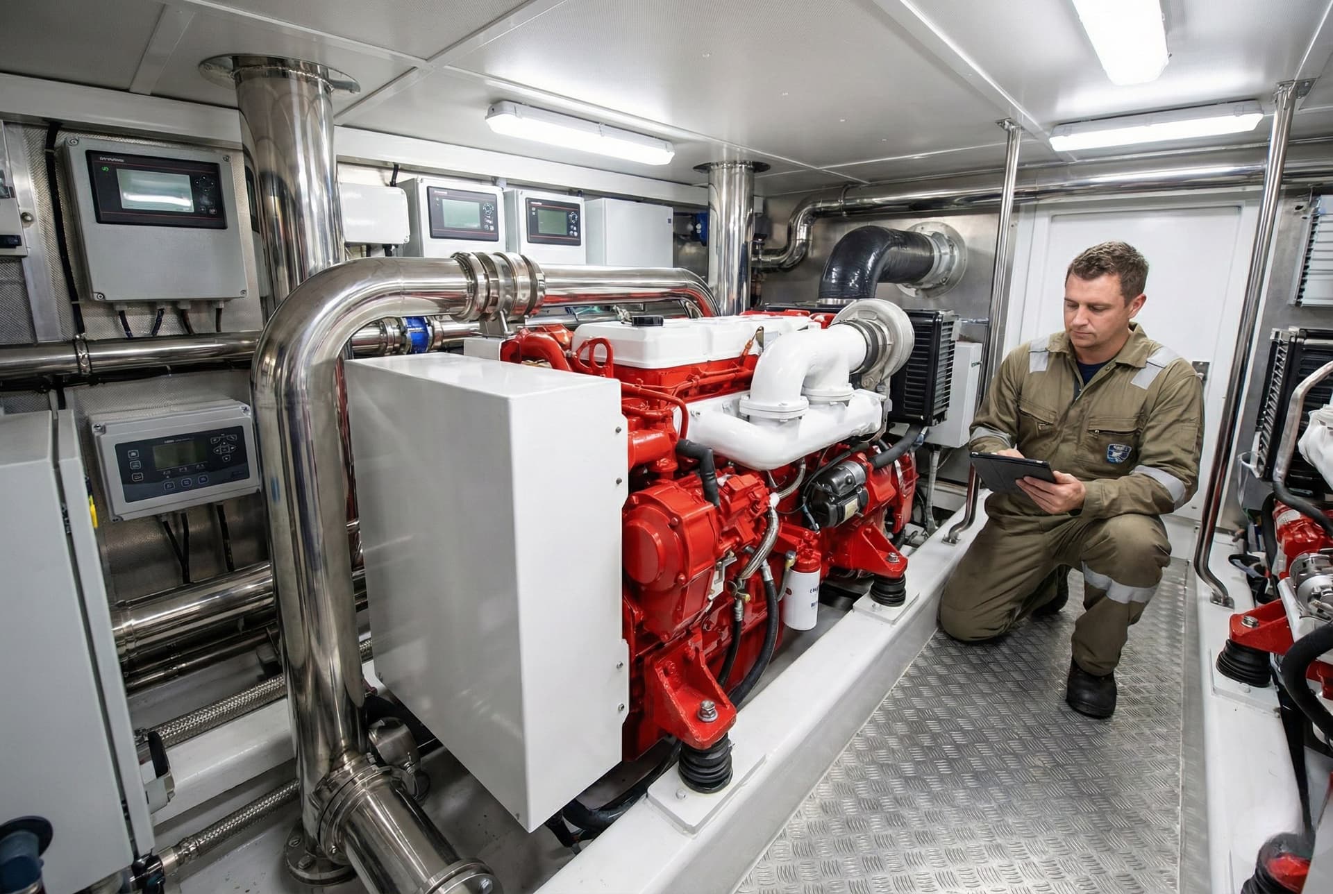 High Speed Engine Oils - Industrial marine lubricant products