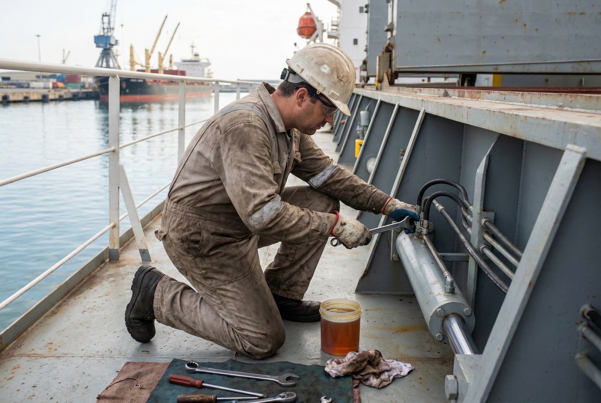 Hydraulic Oils (EAL & ZF) - Industrial marine lubricant products