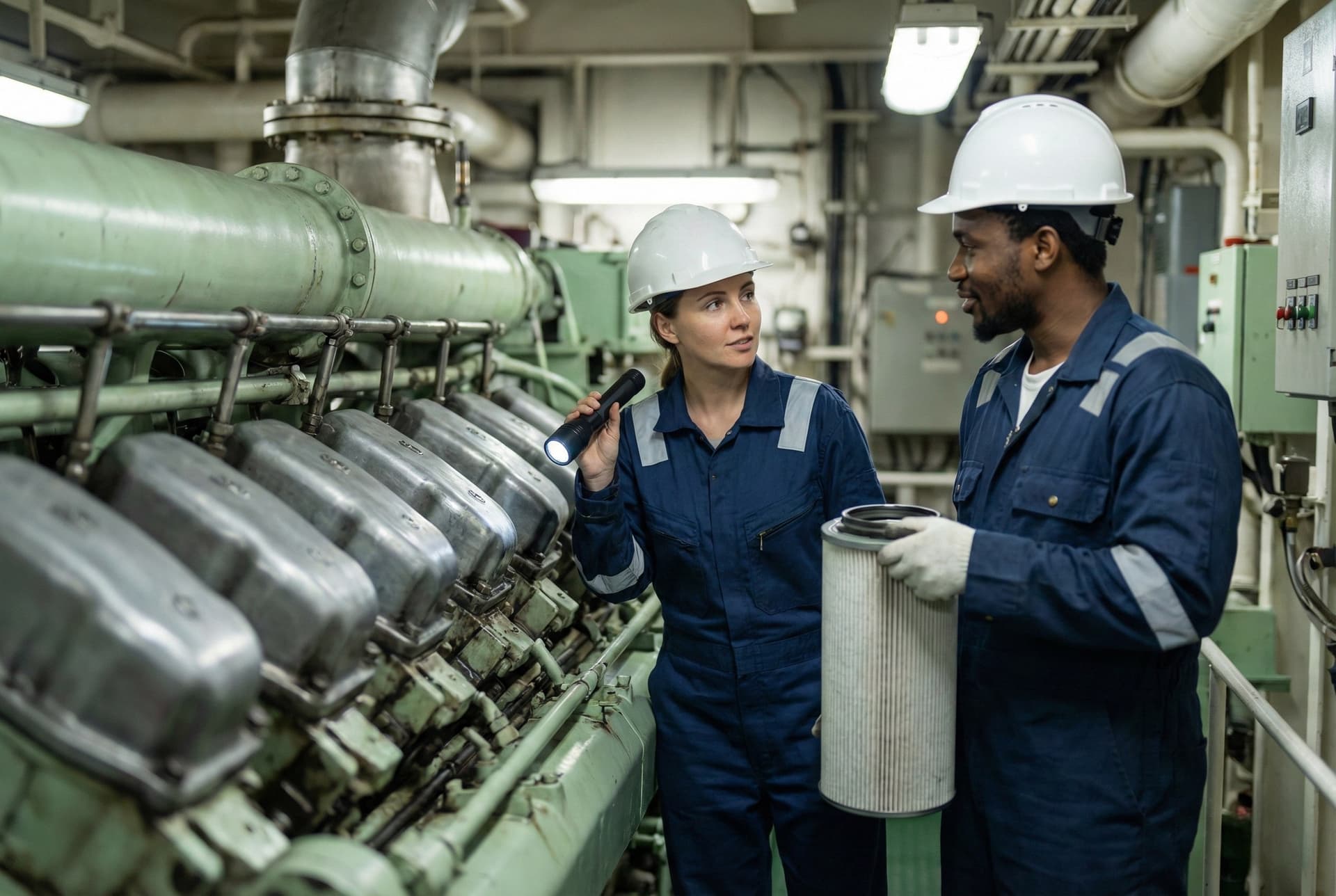 Medium Speed Engine Oils - Industrial marine lubricant products