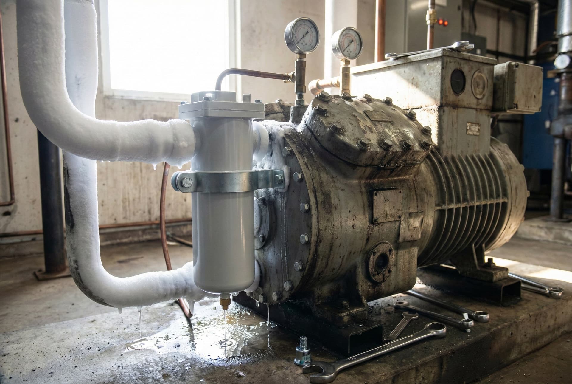 Refrigeration Oils - Industrial marine lubricant products