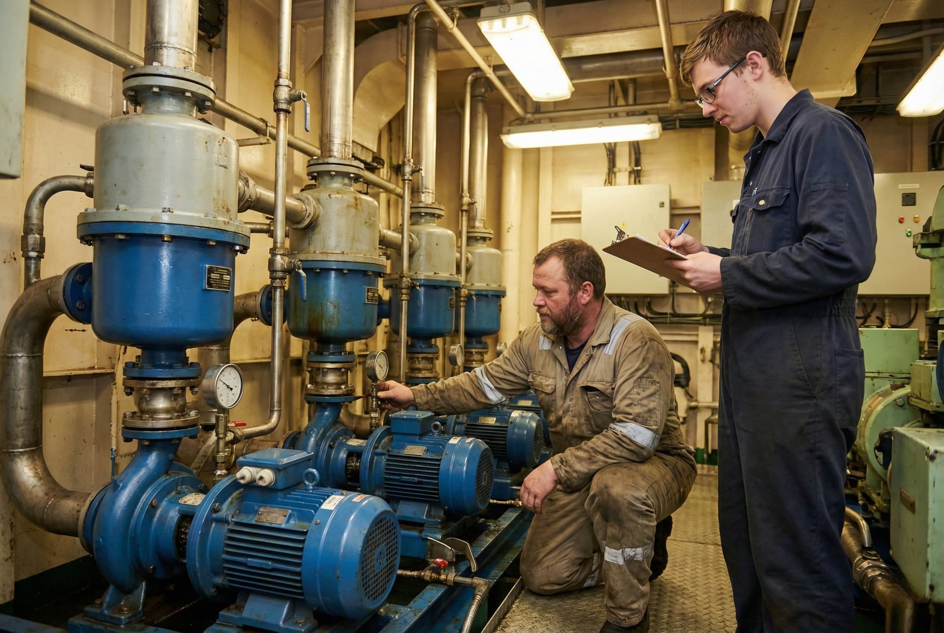 Slow Speed System Oils - Industrial marine lubricant products