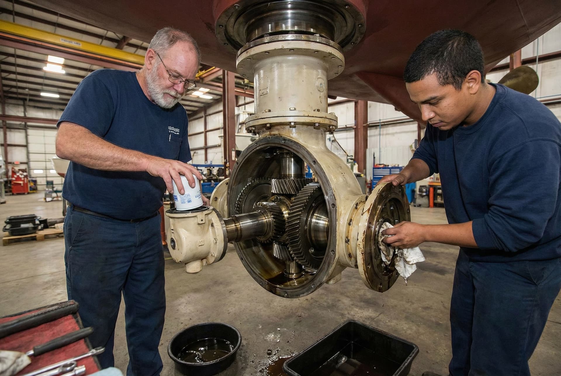 Thruster Oils - Industrial marine lubricant products